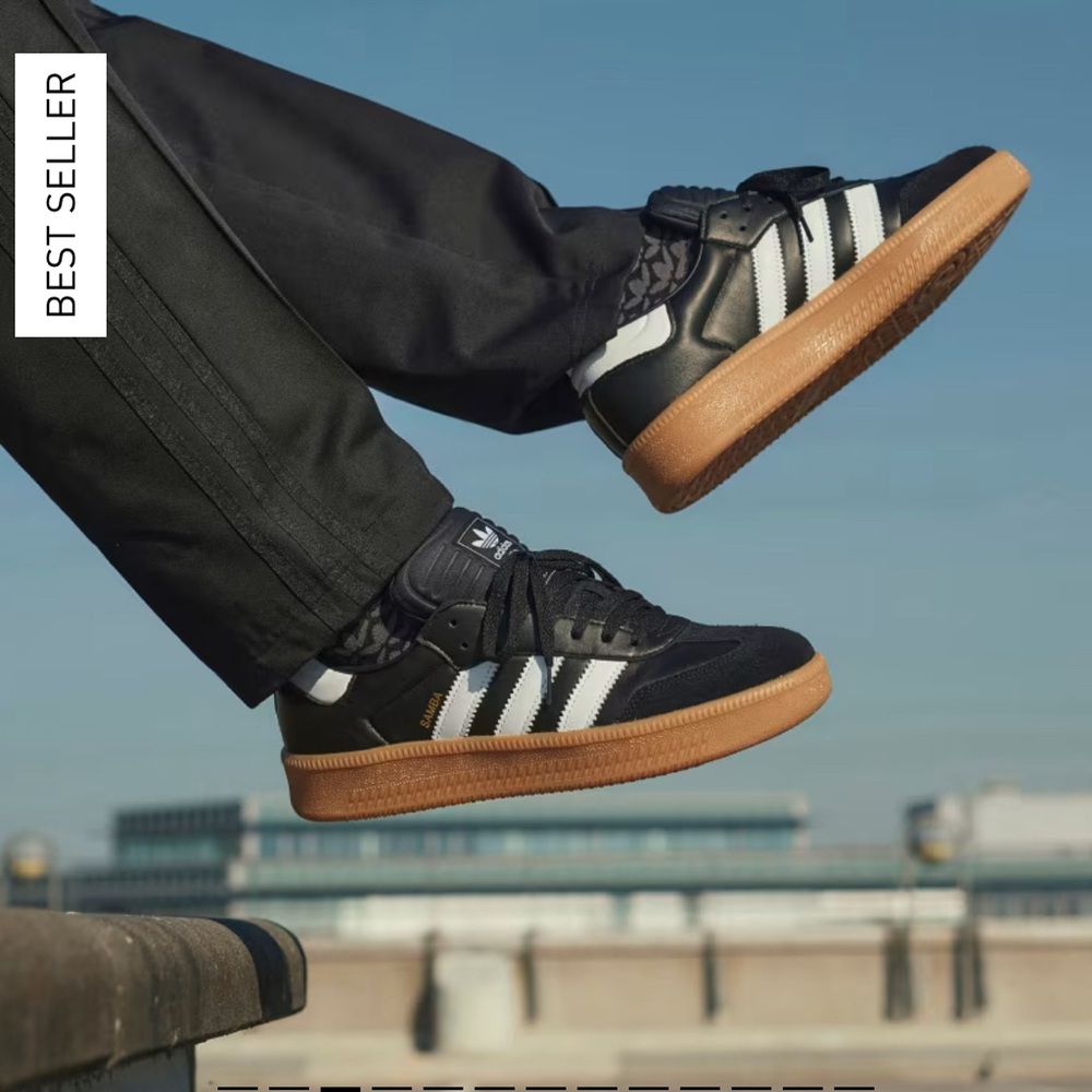 Adidas Samba XLG Black and White - Picture 2 of 16